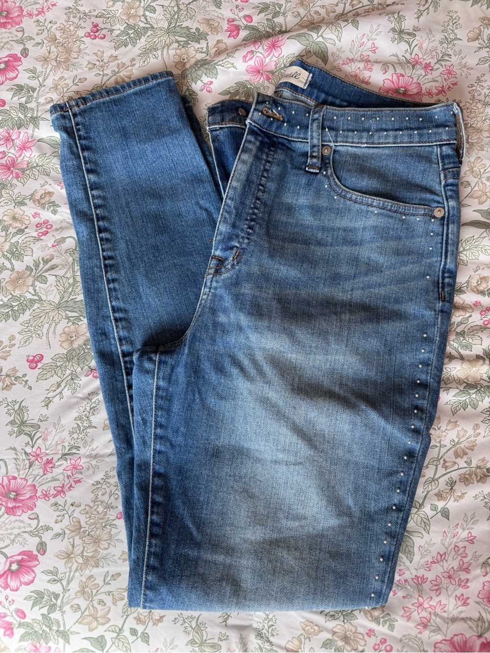 Madewell Studded Denim Jeans